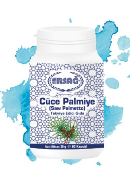 Cüce Palmiye (Saw Palmetto) Gıda Takviyesi