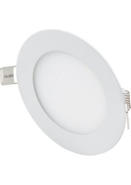 Ekim Aydınlatma Zmr 6W Slim Sıva Altı Yuvarlak LED Panel Spot Yüksek Lümen 3200K
