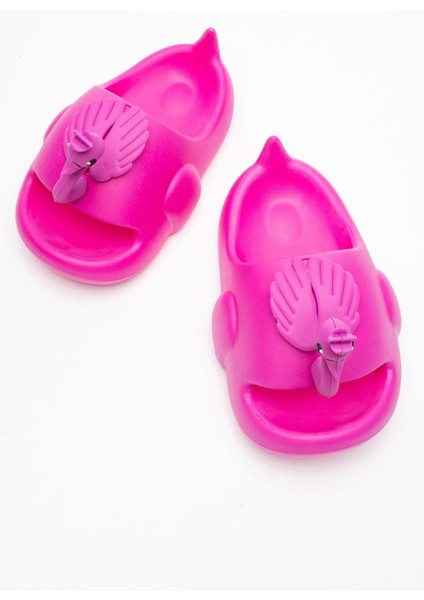 Çocuk Kuğulu Terlik Fuje modelleri