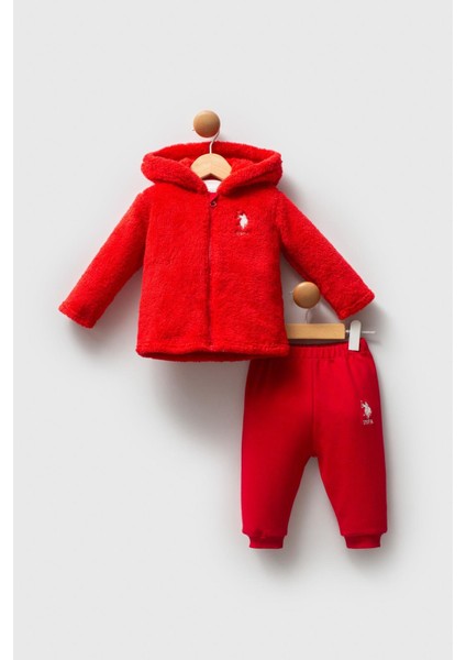 Kız Bebek 3'li Takım Kırmızı
