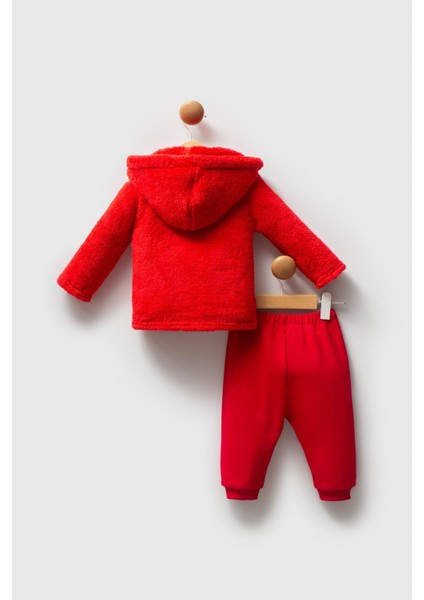 Kız Bebek 3'li Takım Kırmızı modelleri