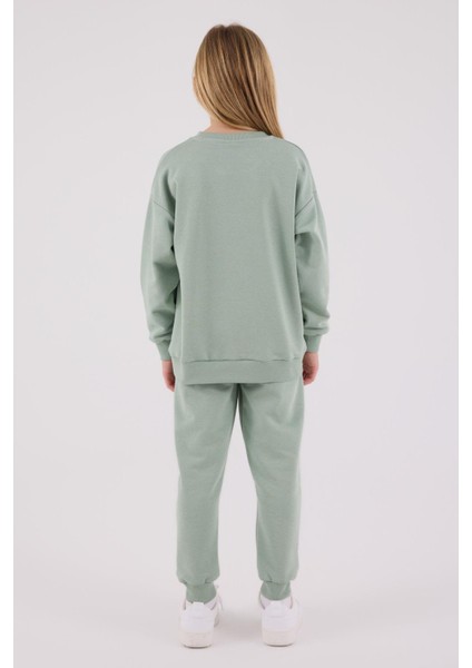 Kız Çocuk Eşofman Takımı Yeşil modelleri