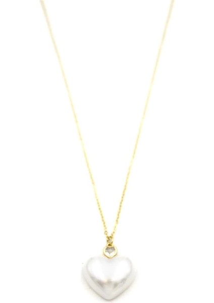 Inci Kalp Kolye - Altın fiyatları