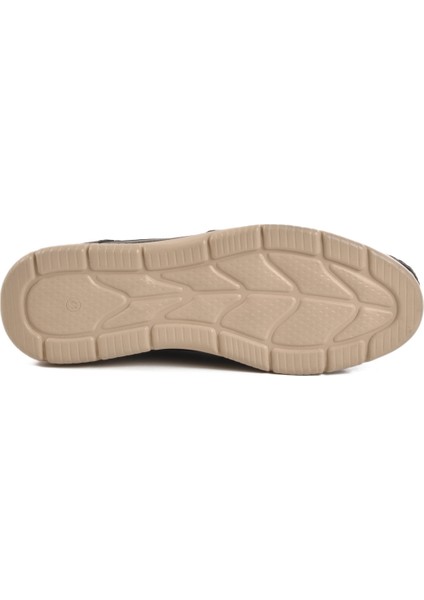 Siyah-Bej Hakiki Deri Erkek Günlük Ayakkabı 232061 M indirimleri