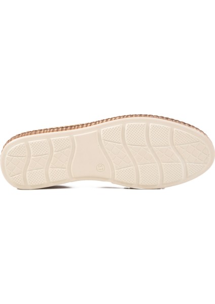 Bej Hakiki Deri Kadın Günlük Ayakkabı 231747 Z indirimleri