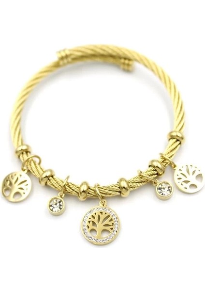 Hayat Ağacı Charm Bilezik - Altın fiyatları