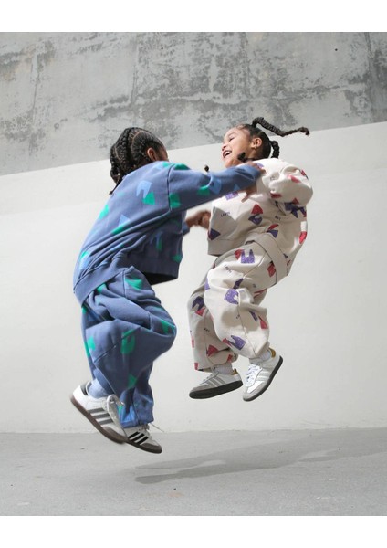 La’ciel Paris Navi Sloganlı Oversize Takım fiyatları