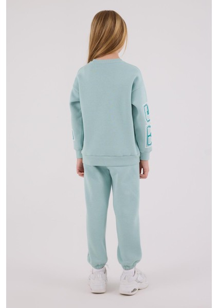 Kız Çocuk Eşofman Takımı Su Yeşili modelleri