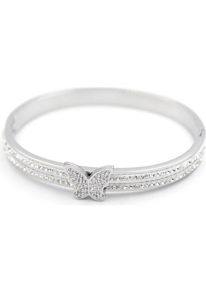 Kelebek Bilezik - Gümüş