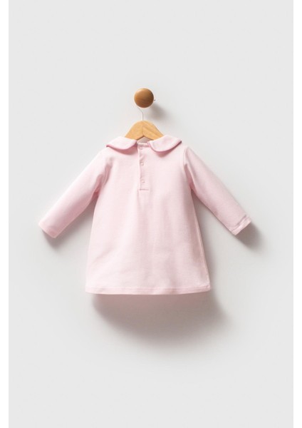 Kız Bebek Pike Elbise Pembe fiyatları