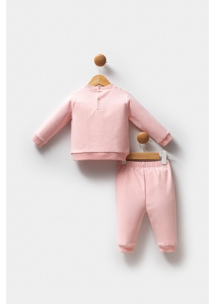 Kız Bebek 2'li Takım Açık Pembe fiyatları