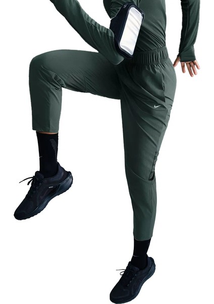 Fast Dri-Fit 7/8 Kadın Yeşil Koşu Eşofman Altı FB7029-338 fiyatları