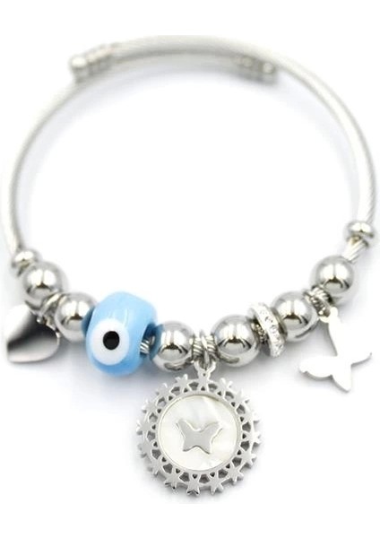 Kelebek Charm Bilezik - Gümüş fiyatları