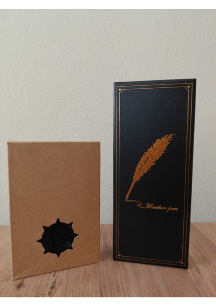 Deri Defter ve Kalem Seti (Özel Işleme ve Tasarım) fırsatları