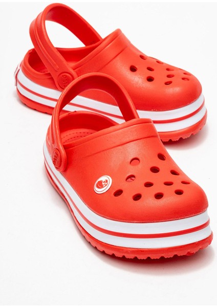 Çocuk Sabo Terlik 26-30 Kırmızı