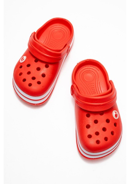 Çocuk Sabo Terlik 26-30 Kırmızı indirimleri