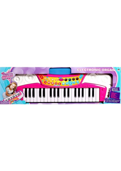 Elektonik Pembe Işıklı Piano