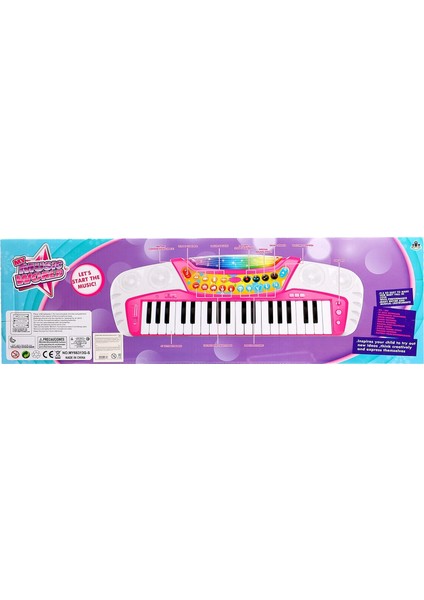 Elektonik Pembe Işıklı Piano indirimleri