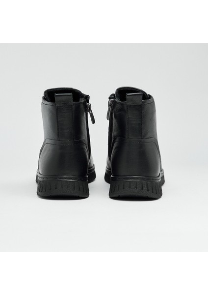 Hakiki Deri Fermuarlı Lastik Bağcıklı Kadın Bot fırsatları