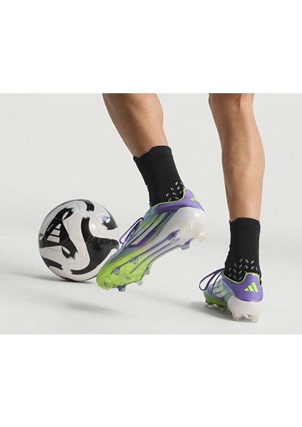 F50 Elite Fg Erkek Çim Zemin Kramponu JH7615 Mor fırsatları