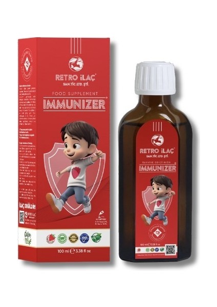 Retro Immunizer Bağışıklık Güçlendirici 100 ml