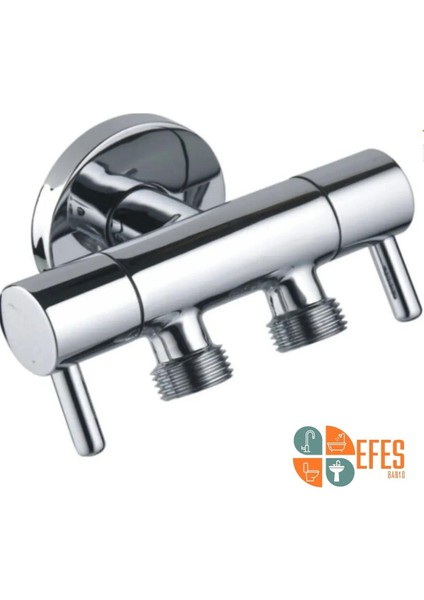 Yüksek Kaliteli Çift Çubuklu Taharet Musluğu - Şık Tasarım, Krom Kaplama, Parlak Polished, Dayanıklı ve Ergonomik fiyatları