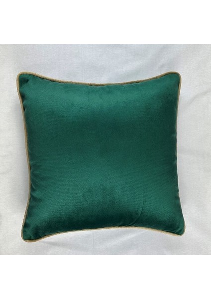 Kadife Biyeli Kırlent Kılıfı 40X40 2li fırsatları