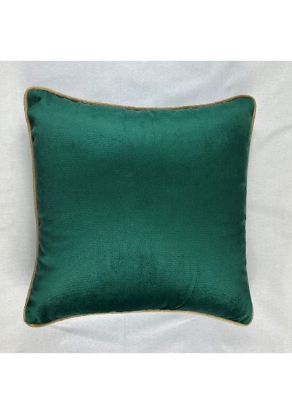 Kadife Biyeli Kırlent Kılıfı 40X40 2li