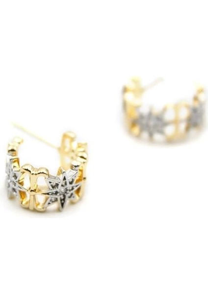 Kutup Yıldızı Küpe - Çok Renkli fiyatları