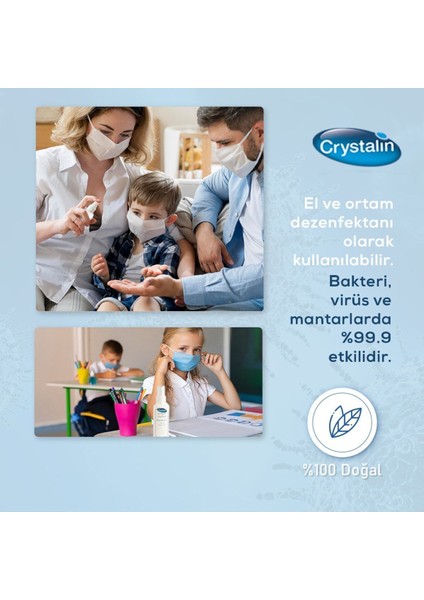 Alkolsüz Dezenfektan Sprey 400 ml - Cilde Uygun Hipokloröz Asit İçeren Antiseptik indirimleri
