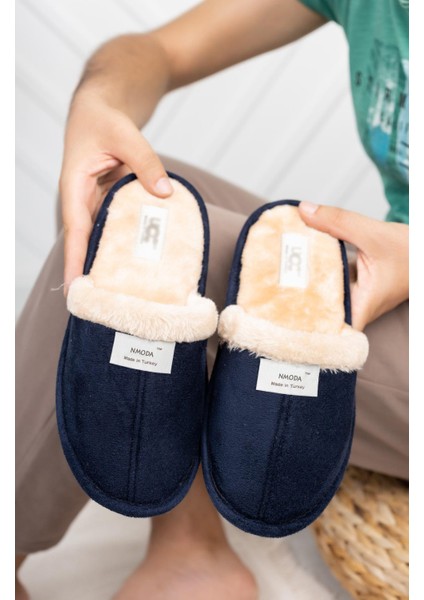 Içi Kürklü Ev Terliği Çeyiz Bohça Terliği Misafir Terliği Hafif Sesiz Taban