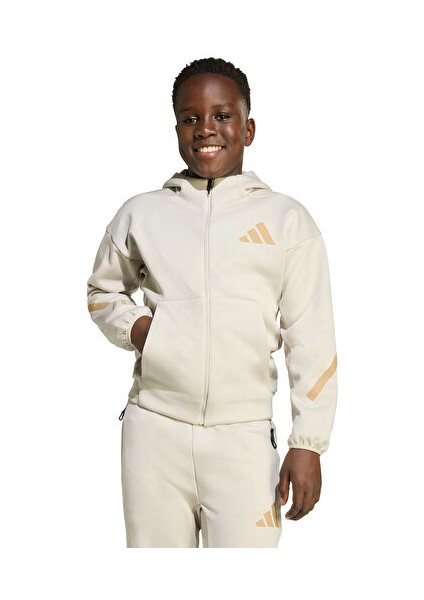 Unisex Çocuk Bej Ceket J Z.N.E.FZ JW4005