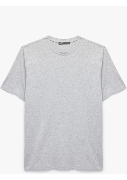 Regular Fit Kısa Kollu Bisiklet Yaka Pamuklu 3'lü Tişört Seti fırsatları