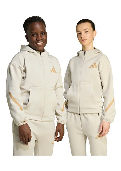 Unisex Çocuk Bej Ceket J Z.N.E.FZ JW4005