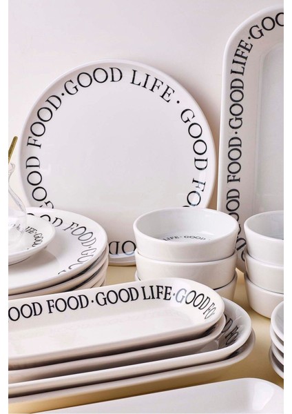 Good 37 Parça 6 Kişilik Stackable Kahvaltı Takımı ve Sunum Seti fiyatları