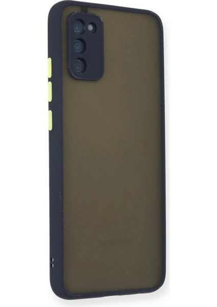 Newface Samsung Galaxy A02S Kılıf Montreal Silikon Kapak - Lacivert fiyatları