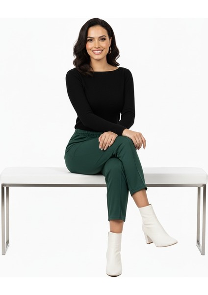 Kadın Rahat Kesim Likralı Pantolon fiyatları