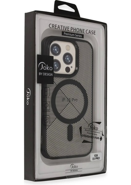Joko iPhone 15 Pro Vito Magsafe Kapak - Lacivert fiyatları