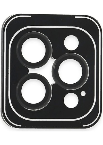 Joko iPhone 16 Pro Max Pvd Metal Kamera Lens - Siyah