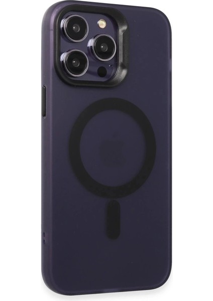 Joko iPhone 15 Pro Max Kılıf Mateks Magsafe Kapak - Derin Mor fiyatları