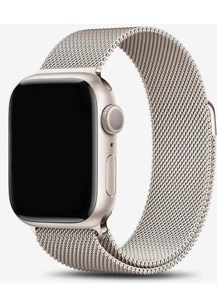 Apple Watch 10 9 8 7 6 Se Ultra Uyumlu 42 44 45 46 49MM Milano Metal Hasır Mıknatıslı Kordon Paslanmaz Çelik fiyatları