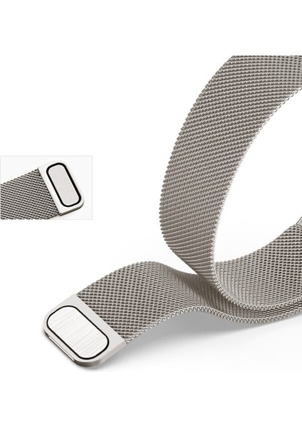 Apple Watch 10 9 8 7 6 Se Ultra Uyumlu 42 44 45 46 49MM Milano Metal Hasır Mıknatıslı Kordon Paslanmaz Çelik fırsatları