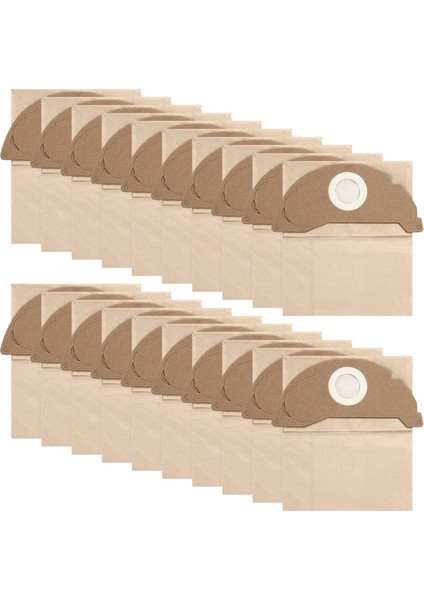 Karcher Wd2 Için 20 Adet Elektrikli Süpürge Torbası, Tekrar Kullanılabilir Torbalar, Karcher Wd2 Mv2 Wd 2.200 WD2250 A2004 A2054,6.904-322.0 (Yurt Dışından)