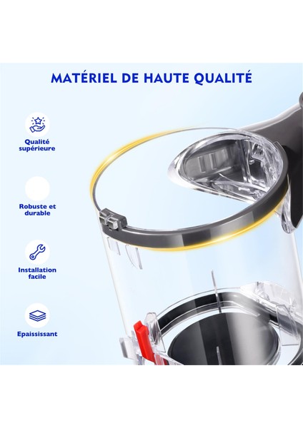 Dyson V6 DC58 DC59 DC62 DC74 Elektrikli Süpürge Için Toz Kutusu, A Arayüz Toz Kutusu Yedek Parçaları, Parça NO.965660-01 (Yurt Dışından) modelleri