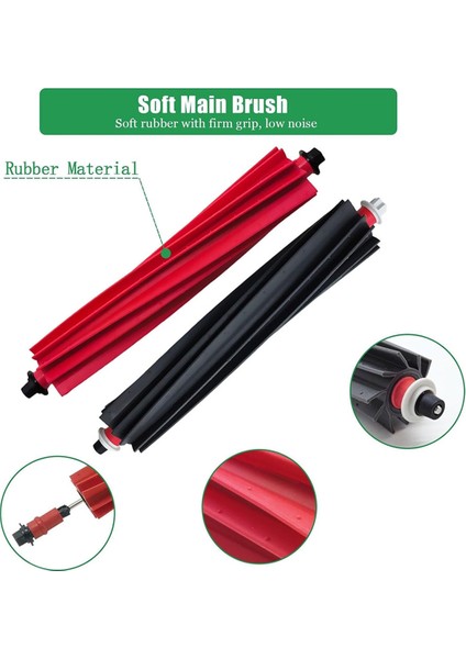 Roborock S8 Maxv Ultra Aksesuarları, S8 Max Ultra Robot Süpürge Yedek Parçası, Silindir Fırçalar, Bez, Toz Torbaları (Yurt Dışından) fiyatları