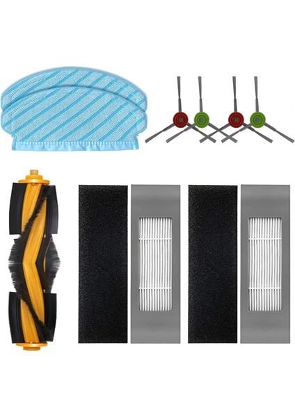 Yeedi Vac 2 Pro, Vac Max, Vac Hybrid, Vac Istasyonu, Ecovacs N8/T5/DJ65/DX55 Robot Süpürge Aksesuarları Için (Yurt Dışından)