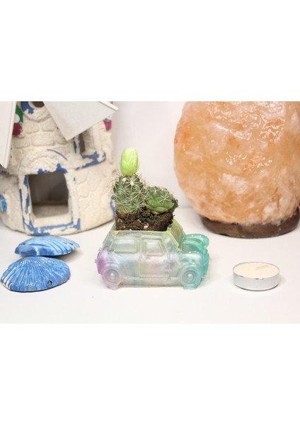 El Yapımı Epoksi Reçine Şık Tasarım Saksı/dekoratif Objeler (Çiçeksiz) - Kadın Emeği modelleri