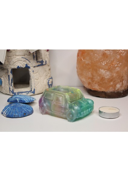 El Yapımı Epoksi Reçine Şık Tasarım Saksı/dekoratif Objeler (Çiçeksiz) - Kadın Emeği fırsatları