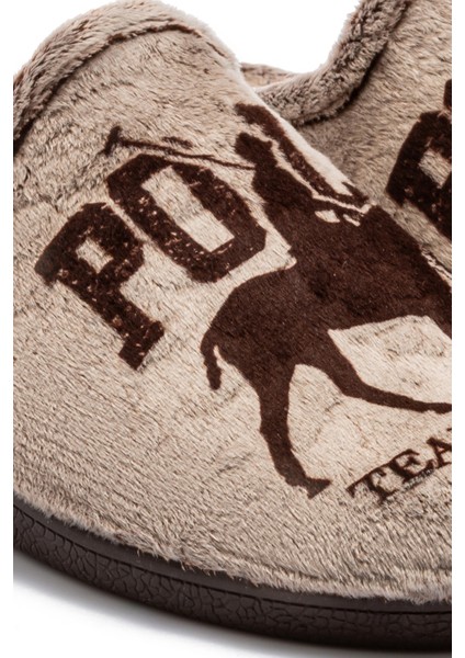 Polo Erkek Ev Terliği Kahverengi 41/46 fiyatları