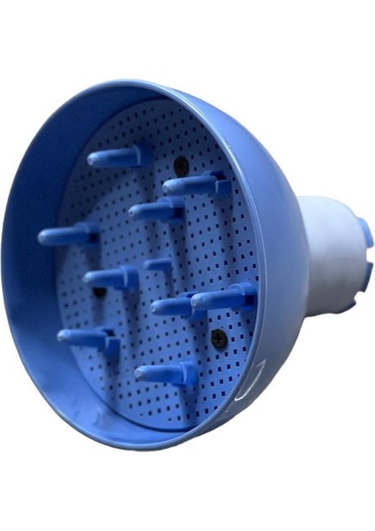 Vigo Renkli Fön Başlığı Mavi